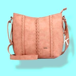 Kensie Faux Leather Crossbody Bag